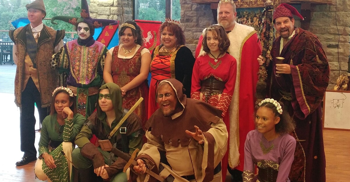 Medieval-themed murder mystery by Riddlesbrood actors in New Gretna, New Jersey
