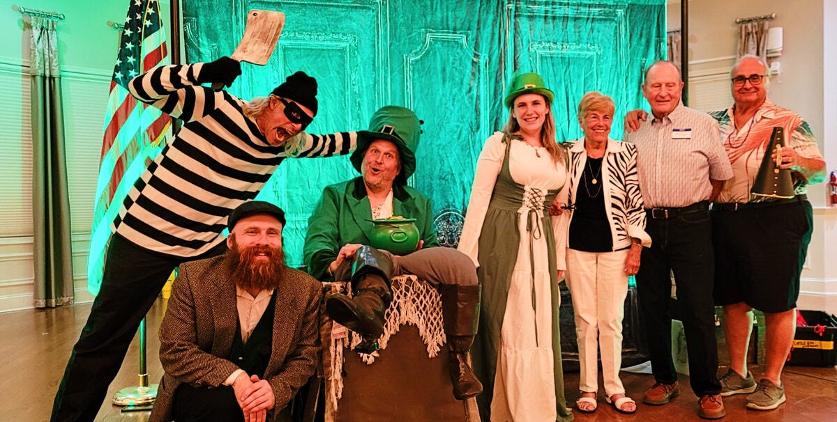 Irish-themed murder mystery with dramatic performances by Riddlesbrood in Cape May