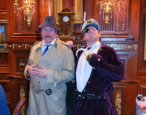 Audience transformed into detectives in a French-themed murder mystery