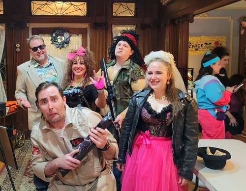 Big hair, leg warmers, and suspense collide in a 1980s murder mystery